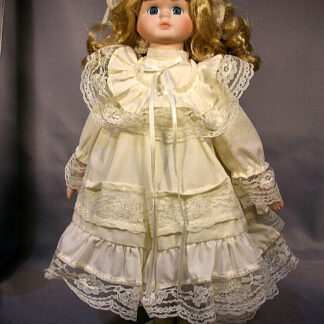 Handcrafted German Porcelain Doll